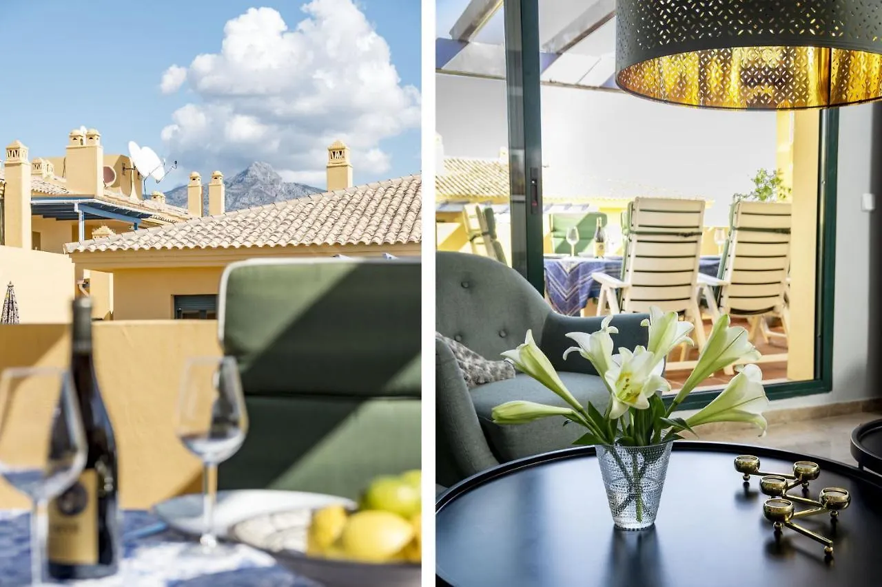 La-Beautiful 3 Bedroom Penthouse Close To Sea Marbella Apartment